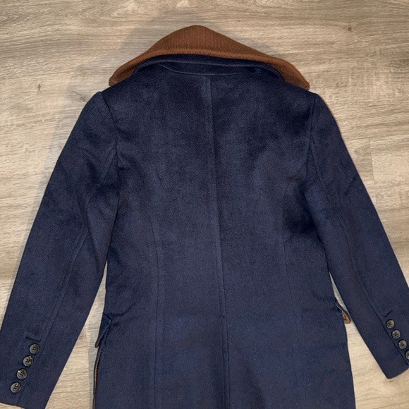 Avec Les Filles double breasted coat with cardigan dickie - Picture 14 of 16